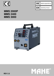 Mahe MMS 2400 Bedienungsanleitung