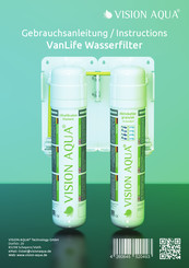 Vision Aqua VanLife Gebrauchsanleitung