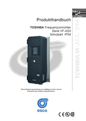 Toshiba VF-AS3-Serie Produkthandbuch
