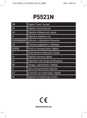 Emos P5521 Bedienungsanleitung