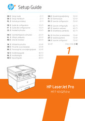 HP LaserJet Pro MFP 4102fdwe Installations-Handbuch