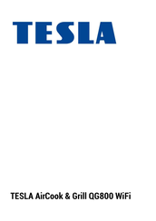 Tesla AirCook & Grill QG800 WiFi Bedienungsanleitung