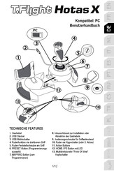 Thrustmaster T.Flight HOTAS X Benutzerhandbuch