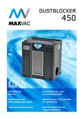 Maxvac DB 450 Gebrauchs- Und Wartungsanleitung