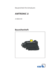 KSB AMTRONIC U A1300 Baureihenheft