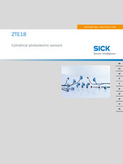 SICK ZTE18 Serie Betriebsanleitung