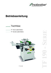 holzstar TF 190 E Betriebsanleitung