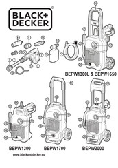 Black & Decker BEPW1650 Übersetzung Der Originalanleitung