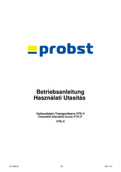 probst VTK-V Betriebsanleitung