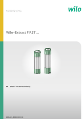 Wilo Extract FIRST SE 303 EM/A Einbau- Und Betriebsanleitung