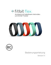 BC Fitbit flex Bedienungsanleitung