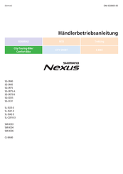 Shimano Nexus SG-3R75-A Händlerbetriebsanleitung