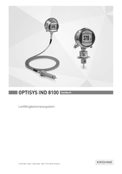 KROHNE OPTISYS IND 8100 Handbuch