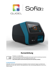 quidel Sofia 2 Kurzanleitung