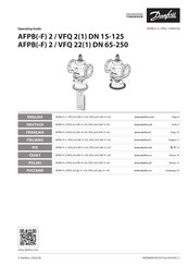 Danfoss AFPB-F 2 Serie Bedienungsanleitung
