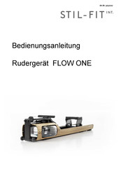 Stil-fit FLOW ONE Bedienungsanleitung