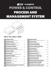 Dometic POWER & CONTROL IM12-150 Montage- Und Bedienungsanleitung