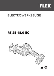 Flex RS 25 18.0-EC Originalbetriebsanleitung