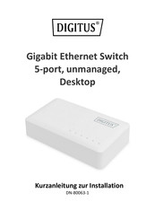 Digitus DN-80063-1 Kurzanleitung Zur Installation