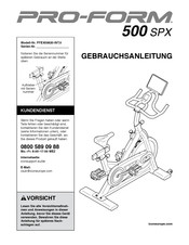Pro-Form 500 SPX Gebrauchsanleitung