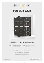 SunSynk SUN-BATT-5.12R Handbuch Für Installation