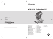 Bosch GTM 12 JL Professional Originalbetriebsanleitung