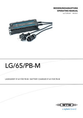 Xylem WTW LG/65/PB-M Bedienungsanleitung