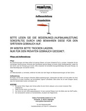 PrimAster Madeira Aufbauanleitung