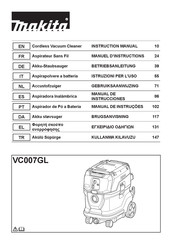 Makita VC007GL Betriebsanleitung