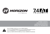 Horizon Fitness 7.4AT Benutzerhandbuch