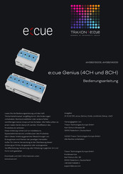 Traxon e:cue Genius 8CH Bedienungsanleitung