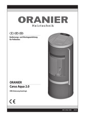 Oranier Carus Aqua 2.0 Bedienungs- Und Montageanleitung