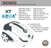 Thomas AQUA+ MULTI CLEAN X8 Parquet Gebrauchsanleitung