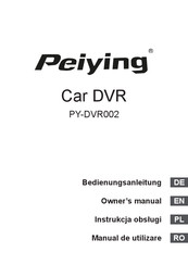 Peiying PY-DVR002 Bedienungsanleitung