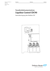 Endress+Hauser Liquiline Control CDC90 Zusatzdokumentation Zur Betriebsanleitung