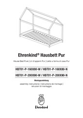 Ehrenkind Pur HBT01-P-200X90-W Montageanleitung