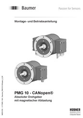 Baumer PMG10 Montage- Und Betriebsanleitung