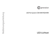 thomann Stairville Stage Quad LED Bundle RGBW/RGBWW Bedienungsanleitung