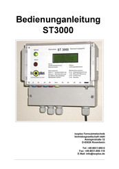 ISOPLUS ST 3000 Bedienungsanleitung