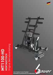 Bauer MT1100-HD Originalbetriebsanleitung