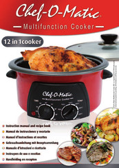 ISL Chef-o-Matic Multifunction Cooker Gebrauchsanleitung Und Rezepte