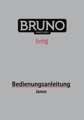 Bruno Janos Bedienungsanleitung