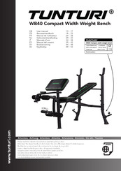 Tunturi WB40 Benutzerhandbuch