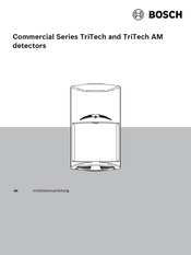 Bosch TriTech Serie Installationsanleitung