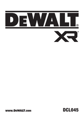 DeWalt DCL045 Originalanweisung