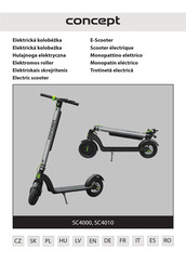 Concept SC4000 Bedienungsanleitung