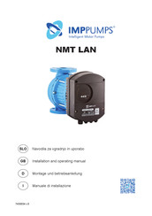IMPPUMPS NMT LAN 50-180 Montage- Und Betriebsanleitung