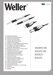 Weller WXsmart WXUTS Originalbetriebsanleitung