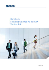 Theben Split Unit Gateway AC IR1 KNX Handbuch