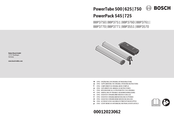 Bosch PowerPack 545 Ergänzung Zur Betriebsanleitung
